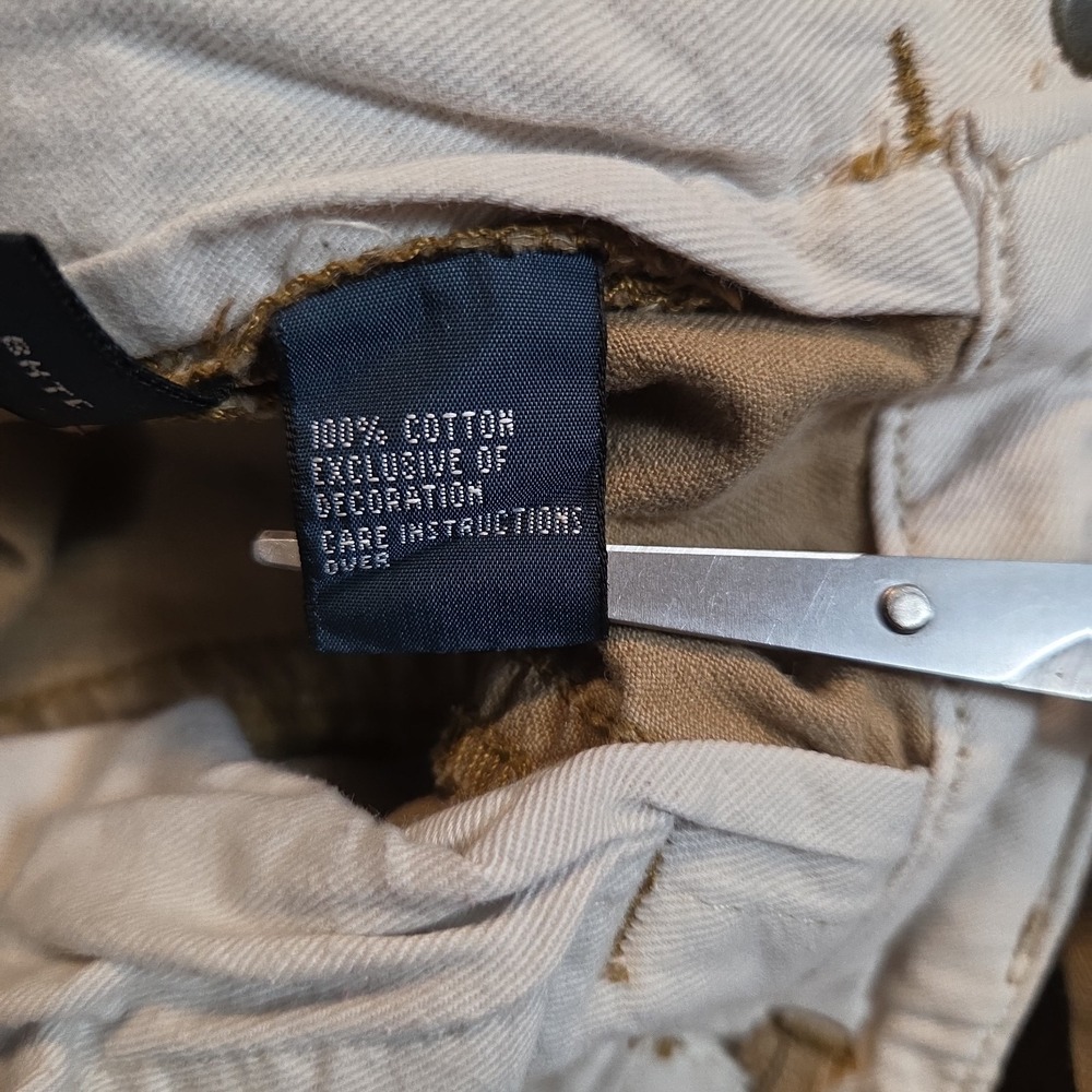Vintage Polo Ralph Lauren Men's Cargo Pants Khaki RL-067 Utility Surplus- 33/30 - Picture 15 of 16